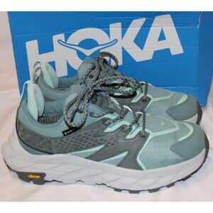 NIB Hoka One Women's Anacapa Low GTX Hiking Sneaker Hiking Sneakers TMRC GREEN 8